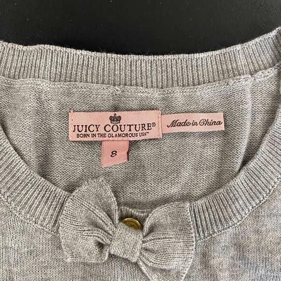 Children’s Juicy Couture Cardigan - Picture 2 of 3